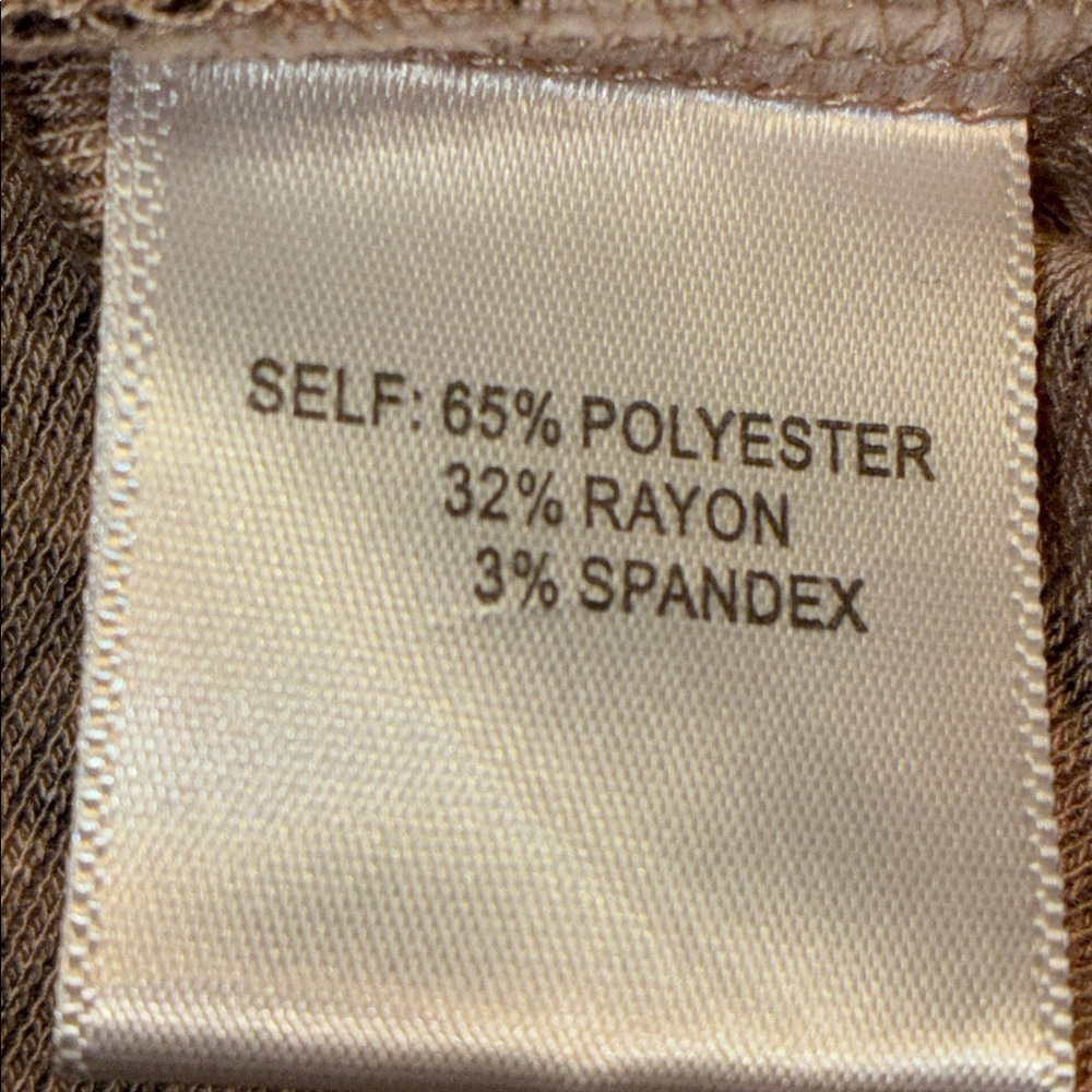 Jane and Delancy Turtleneck sweater, Women's M, Brown & Tan, zebra Print  EUC - Picture 11 of 16